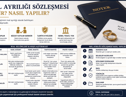 Evlilik Sözleşmesi , Mal Ayrılığı Sözleşmesi Nasıl Yapılır 2026 Rehberi