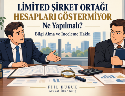 Limited Şirket Ortağının Hakları ve Hesapları İnceleme Yolları